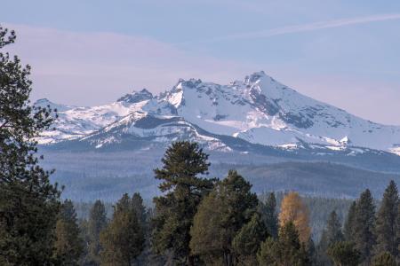 Broken Top Mountain, Oregon, Dawn Light