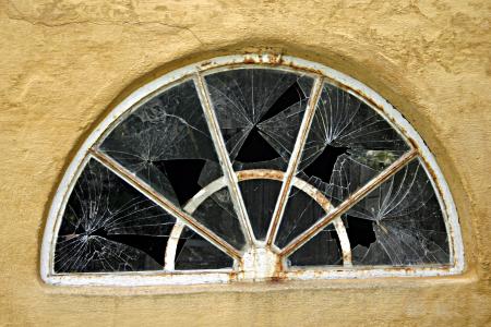 Broken window