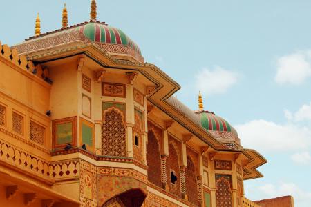 Brown and Multicolored Concrete Building