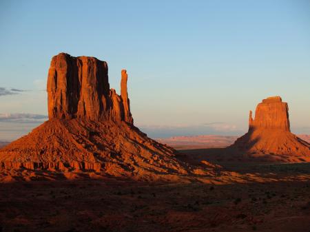 Brown Rock Formation Mountain over Blue Clear Sky during Daytime