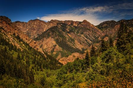 Brown Rocky Mountain Photo