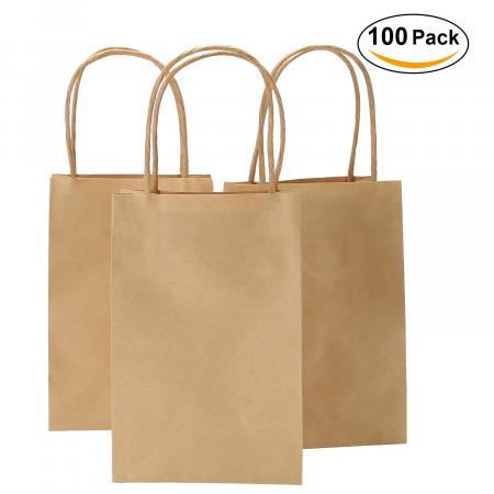 Brown shopping bags