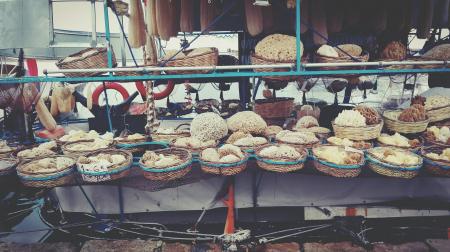 Brown Wicker Basket Lot