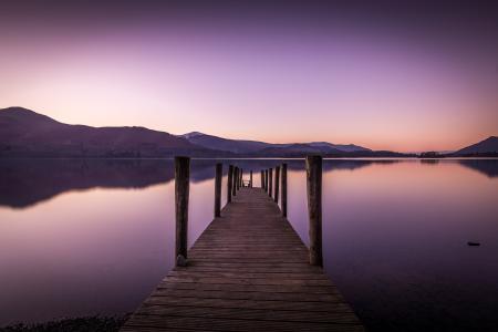 Brown Wooden Dock