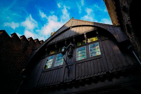 Brown Wooden House Under Blue Sky