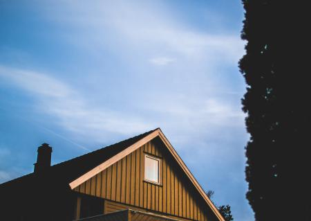 roof and sky