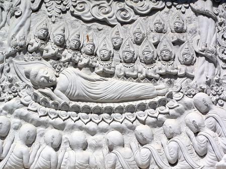 Buddhist Temple Wall Carving