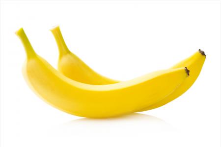 Bunch of bananas isolated