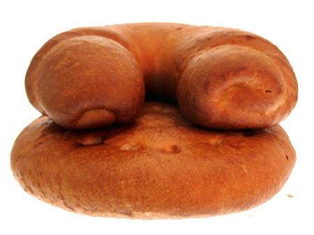 Buns Isolated on White