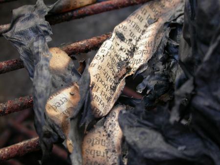 Burned Paper Texture