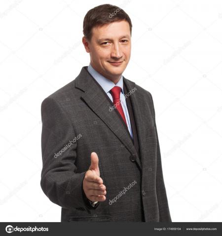 Businessman in Coat