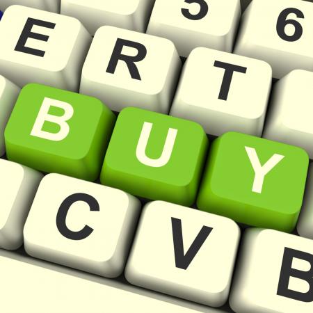 Buy Keys As Symbol for Commerce And Purchasing