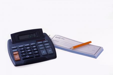 Calculator and Receipt Book