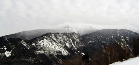 Cannon mountain in winter