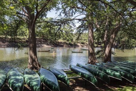 Canoeing in the River