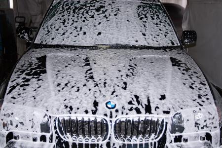 car in a carwash