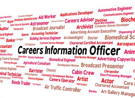 Careers Information Officer Represents Employment Knowledge And