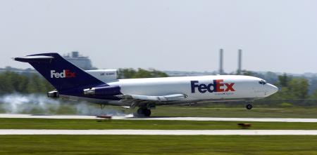 Cargo Plane Landing