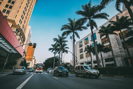 Cars in the Open Road during Day Time