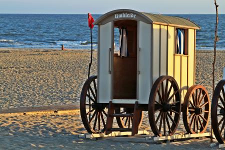 Cart on the Beach