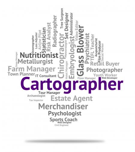 Cartographer Job Represents Land Surveyor And Career