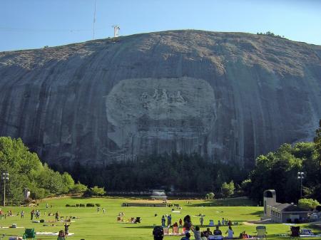 Carved Sculpture on the Mountain