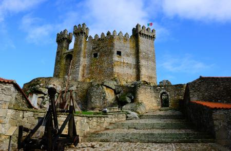 Castle Under Clear Blue Sky