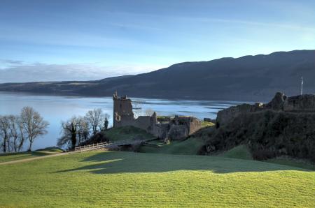 Castle Urquhart on Loch Ness.