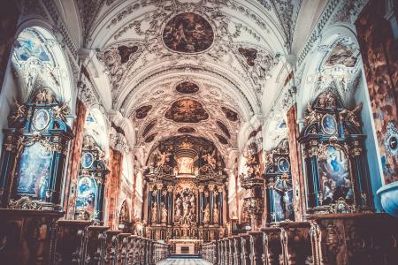 Cathedral Interior View