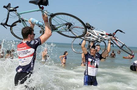 Celebrating in the Sea