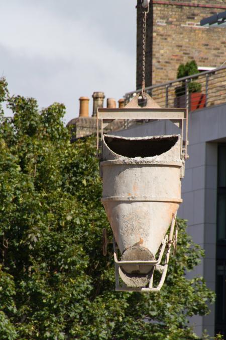 Cement at Construction Site
