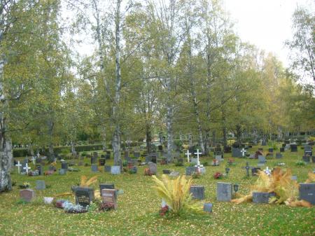 Cemetery in Finland
