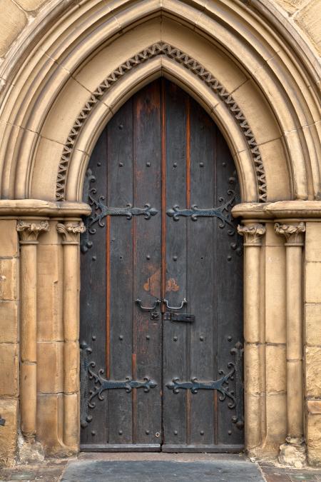 Chapel Door - HDR