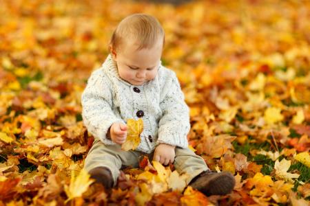 Child In Autumn