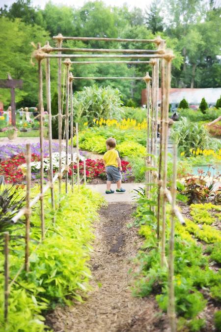 Child in the Garden