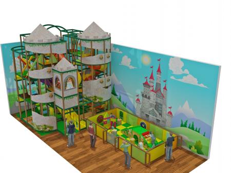 Children playground castle