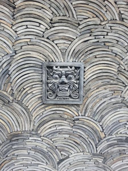 Chinese Stone Roof