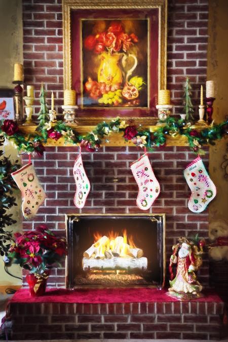 Christmas Fireplace