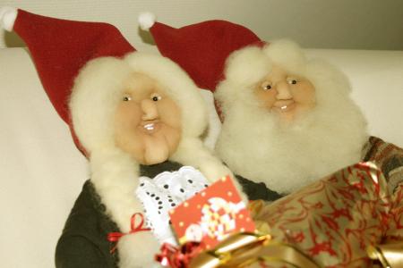 Christmas puppets