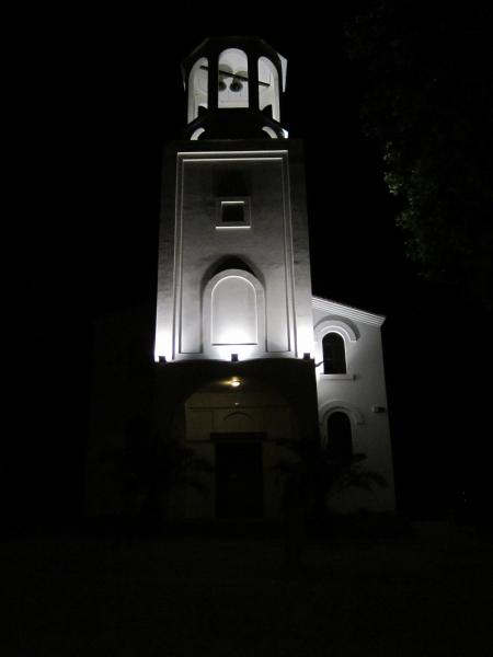 Church at night