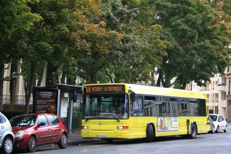 CITURA - Heuliez Bus GX317 n°256 - Ligne 8