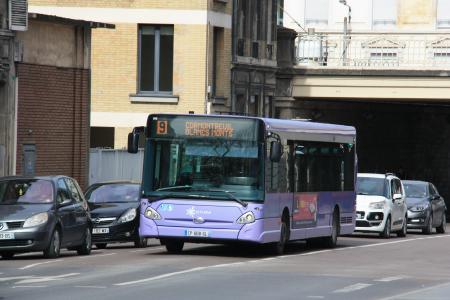 CITURA - Heuliez Bus GX327 n°328 - Ligne 9