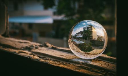 Clear Glass Sphere