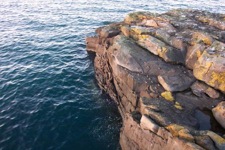 Cliffs by the sea