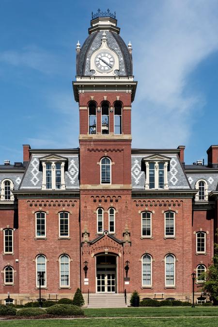 Clock Tower in City