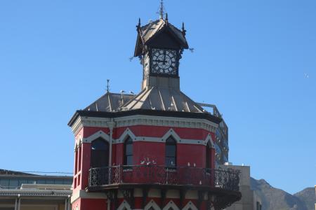 Clock tower in the harbour