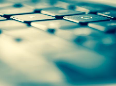 Close-up of Computer Keyboard