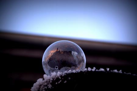 Close-up of Crystal Ball