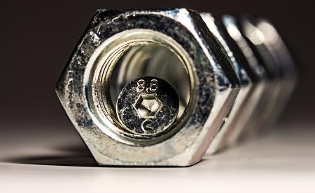 Close-up of Old Machine