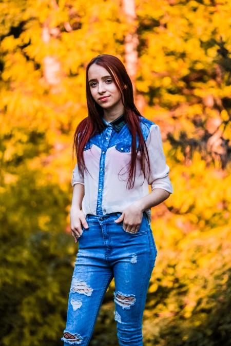 Close-up Photo of a Woman